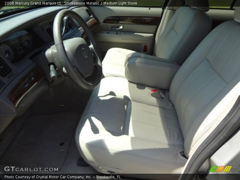 Smokestone Metallic / Medium Light Stone 2008 Mercury Grand Marquis LS