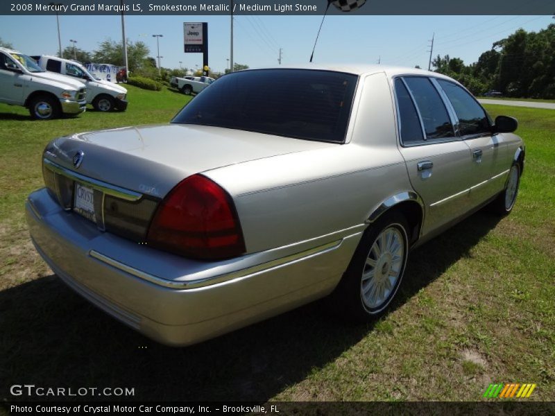 Smokestone Metallic / Medium Light Stone 2008 Mercury Grand Marquis LS