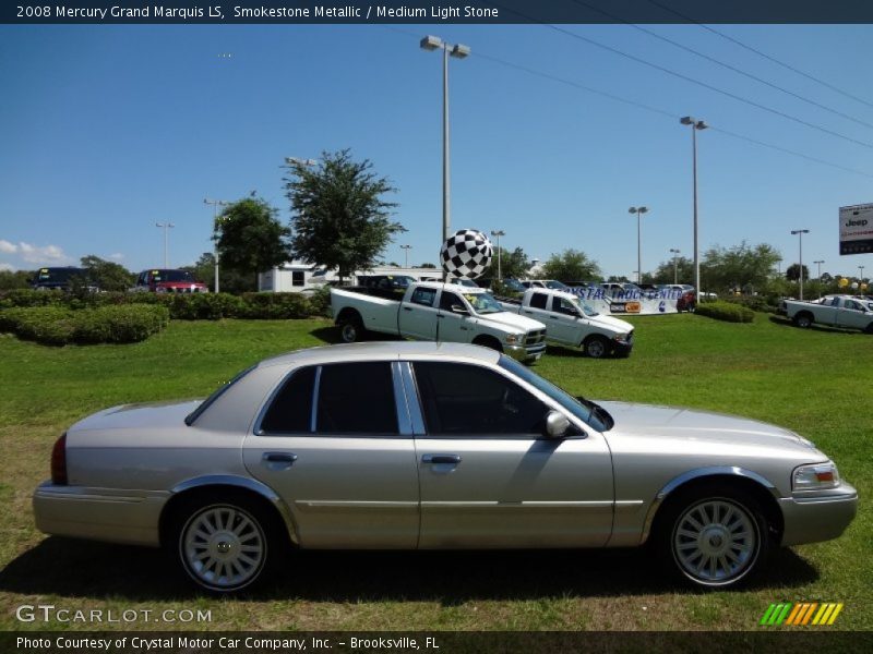 Smokestone Metallic / Medium Light Stone 2008 Mercury Grand Marquis LS