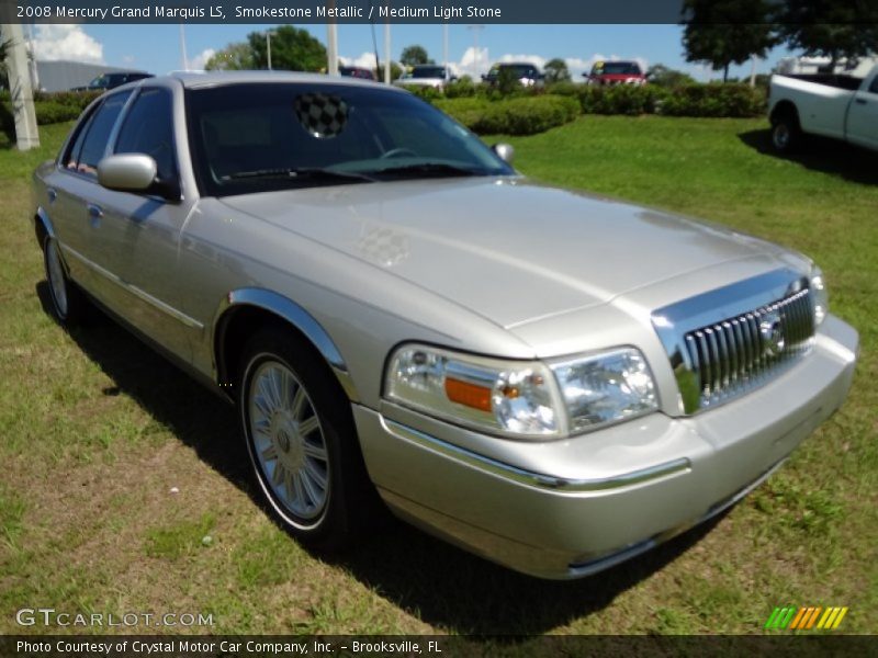 Smokestone Metallic / Medium Light Stone 2008 Mercury Grand Marquis LS