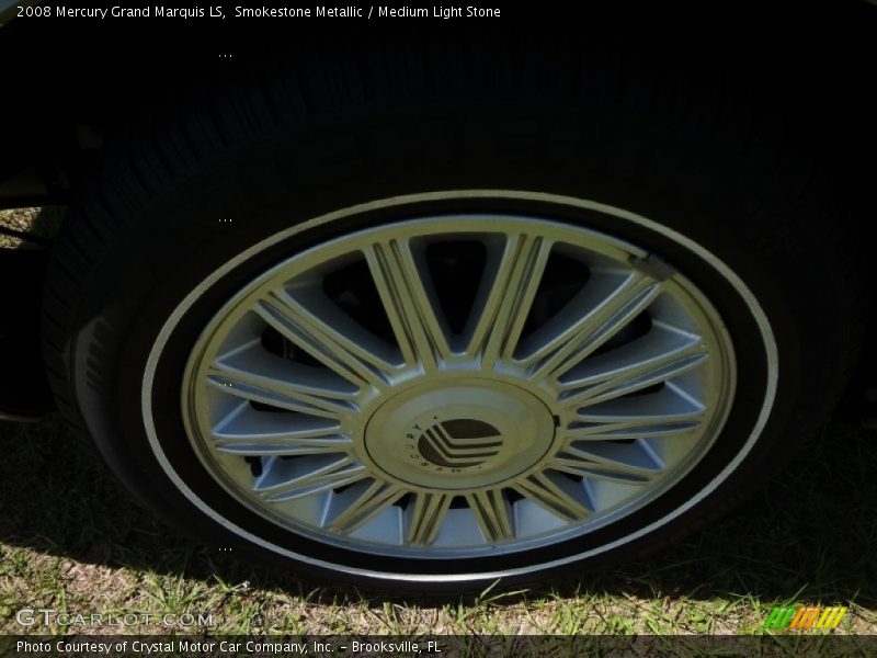 Smokestone Metallic / Medium Light Stone 2008 Mercury Grand Marquis LS