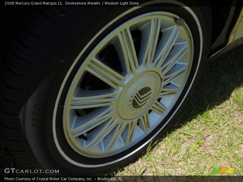 Smokestone Metallic / Medium Light Stone 2008 Mercury Grand Marquis LS