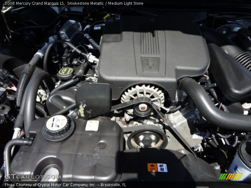 Smokestone Metallic / Medium Light Stone 2008 Mercury Grand Marquis LS