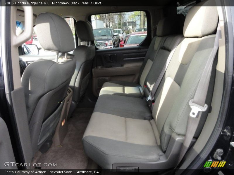 Nighthawk Black Pearl / Olive 2006 Honda Ridgeline RT