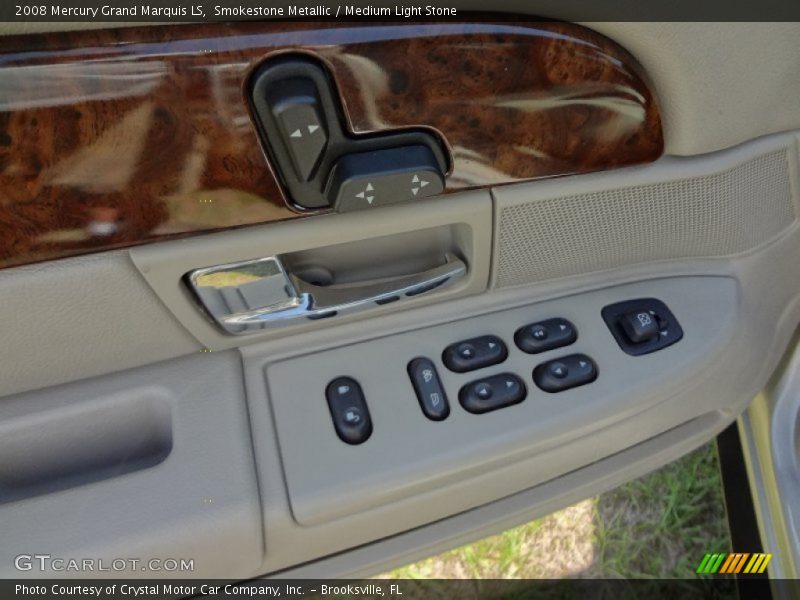 Smokestone Metallic / Medium Light Stone 2008 Mercury Grand Marquis LS
