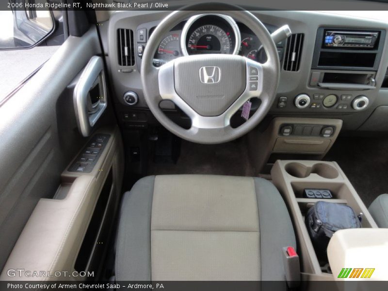 Nighthawk Black Pearl / Olive 2006 Honda Ridgeline RT