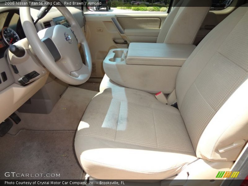 Red Brawn / Almond 2008 Nissan Titan SE King Cab
