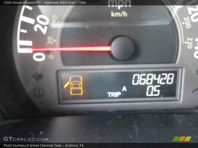 Nighthawk Black Pearl / Olive 2006 Honda Ridgeline RT