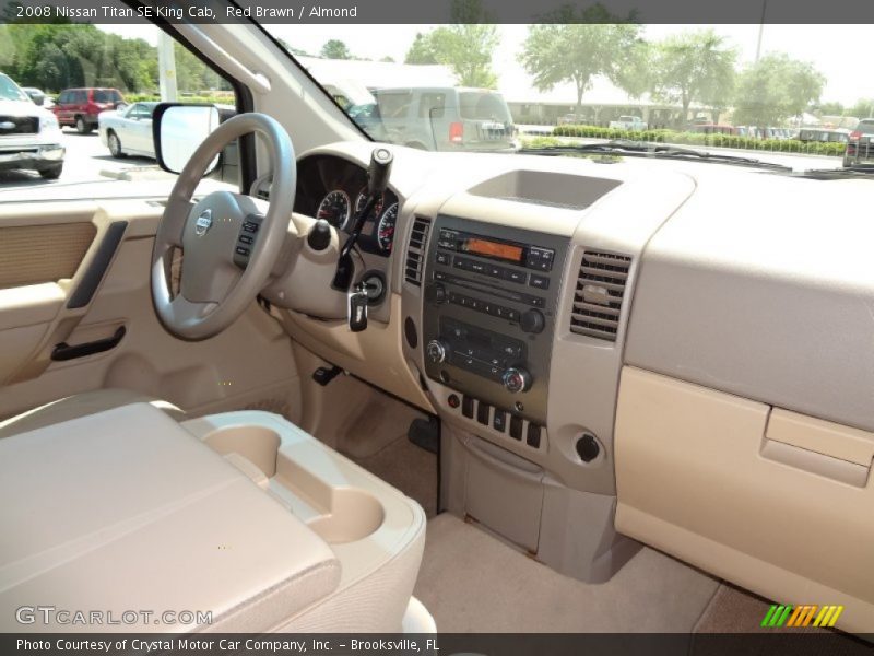 Red Brawn / Almond 2008 Nissan Titan SE King Cab