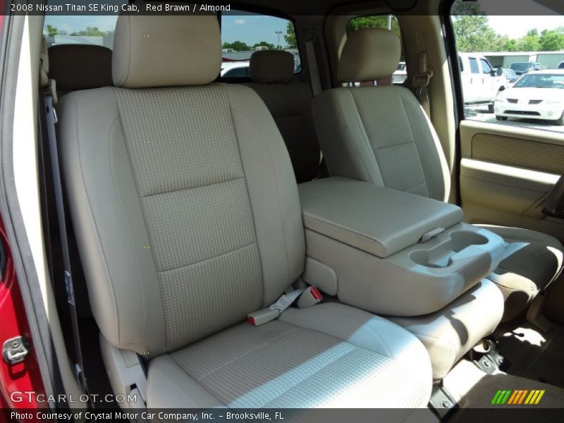 Red Brawn / Almond 2008 Nissan Titan SE King Cab