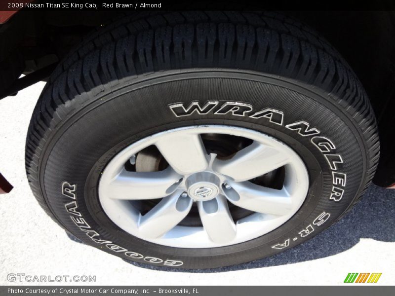 Red Brawn / Almond 2008 Nissan Titan SE King Cab