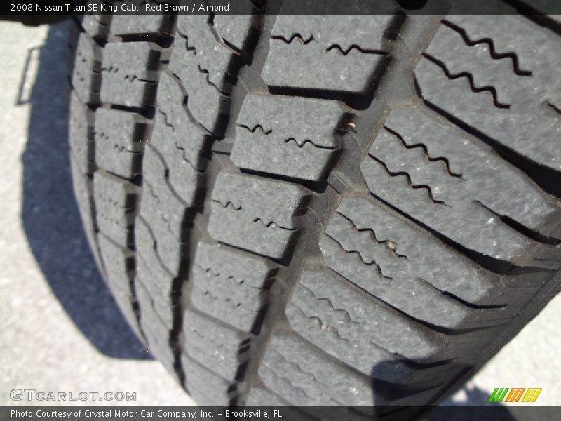 Red Brawn / Almond 2008 Nissan Titan SE King Cab
