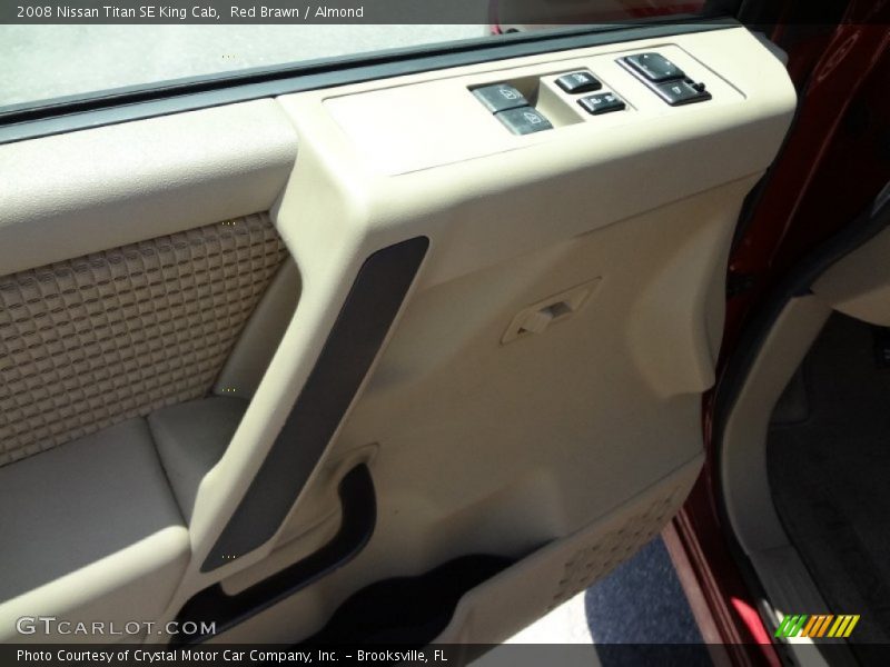 Red Brawn / Almond 2008 Nissan Titan SE King Cab