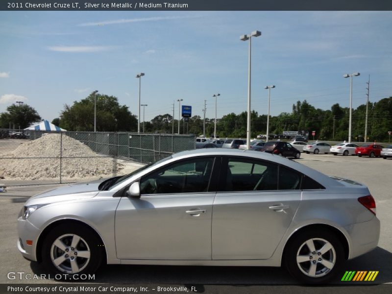 Silver Ice Metallic / Medium Titanium 2011 Chevrolet Cruze LT