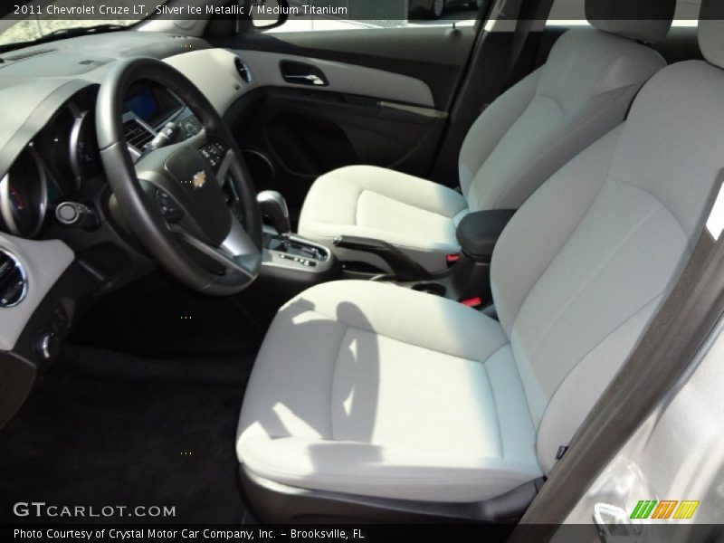 Silver Ice Metallic / Medium Titanium 2011 Chevrolet Cruze LT