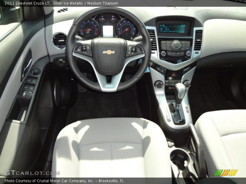 Silver Ice Metallic / Medium Titanium 2011 Chevrolet Cruze LT