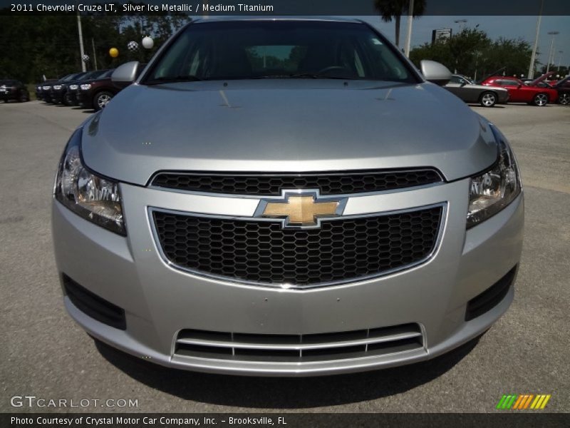 Silver Ice Metallic / Medium Titanium 2011 Chevrolet Cruze LT