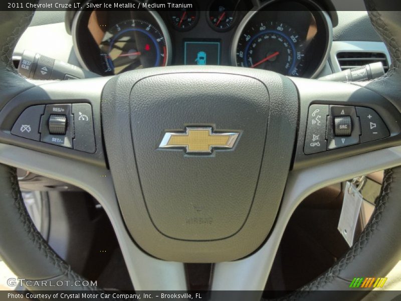 Silver Ice Metallic / Medium Titanium 2011 Chevrolet Cruze LT