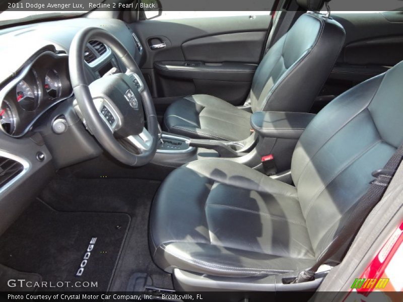 Redline 2 Pearl / Black 2011 Dodge Avenger Lux