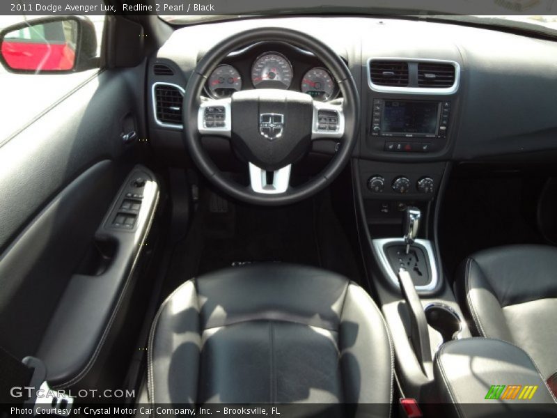 Redline 2 Pearl / Black 2011 Dodge Avenger Lux