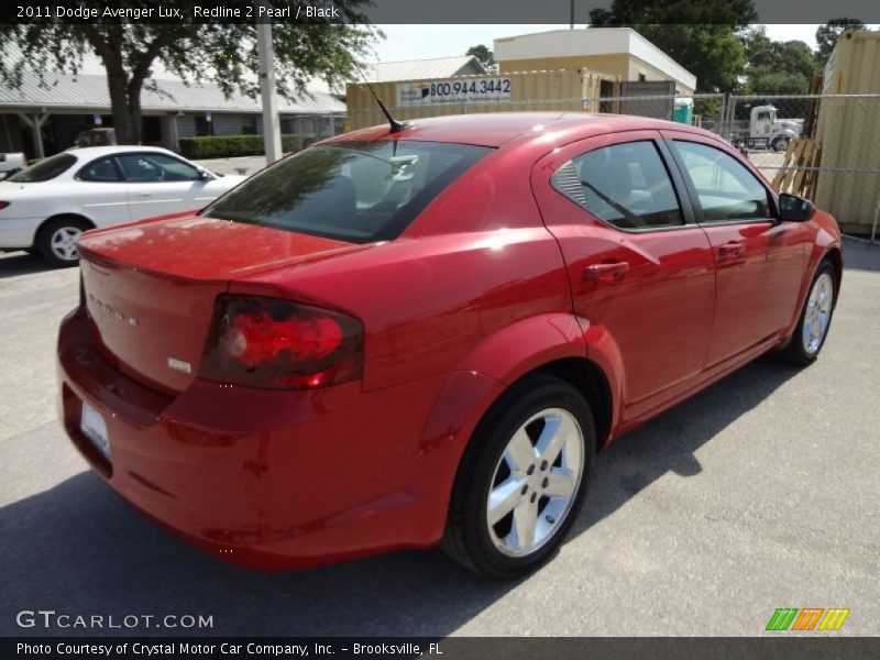 Redline 2 Pearl / Black 2011 Dodge Avenger Lux