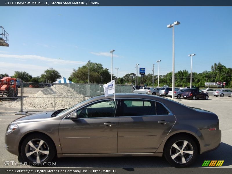 Mocha Steel Metallic / Ebony 2011 Chevrolet Malibu LT