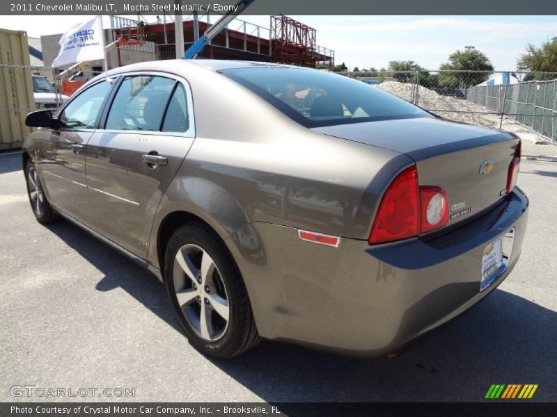 Mocha Steel Metallic / Ebony 2011 Chevrolet Malibu LT