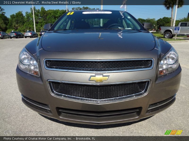 Mocha Steel Metallic / Ebony 2011 Chevrolet Malibu LT