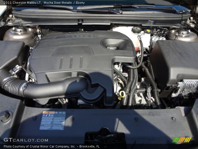 Mocha Steel Metallic / Ebony 2011 Chevrolet Malibu LT