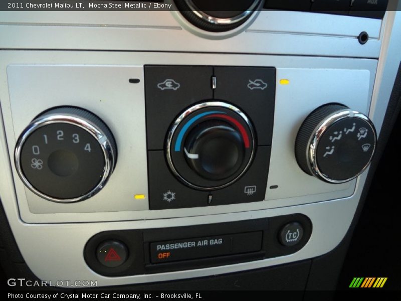 Mocha Steel Metallic / Ebony 2011 Chevrolet Malibu LT