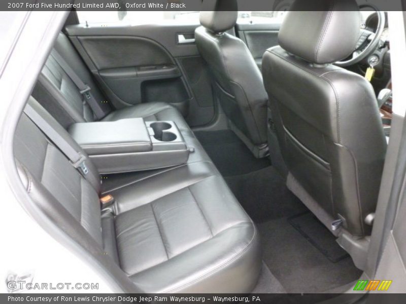 Oxford White / Black 2007 Ford Five Hundred Limited AWD