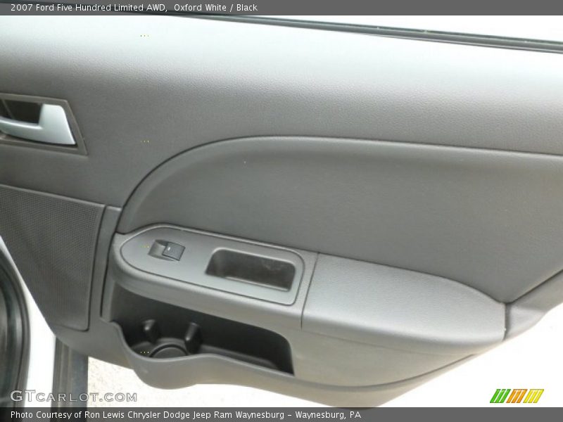 Oxford White / Black 2007 Ford Five Hundred Limited AWD