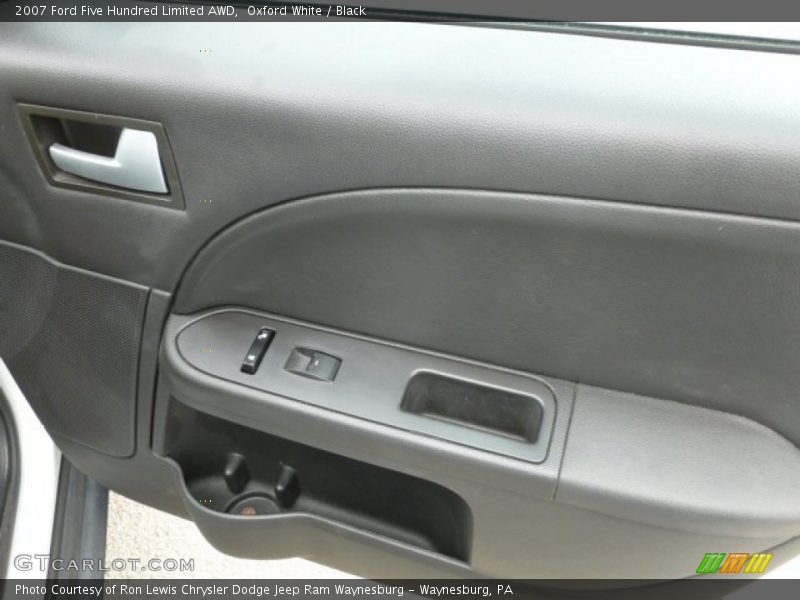 Oxford White / Black 2007 Ford Five Hundred Limited AWD