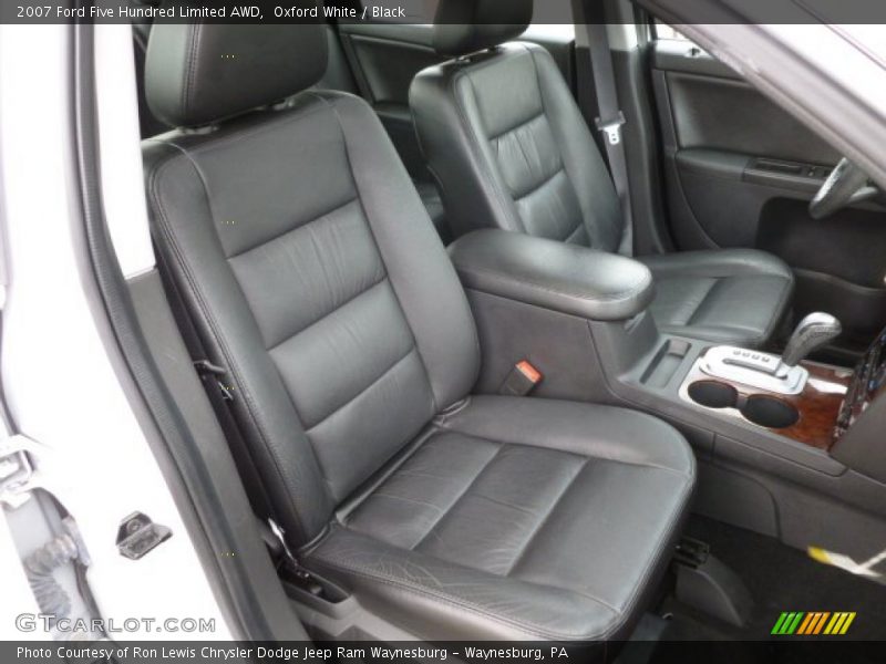 Oxford White / Black 2007 Ford Five Hundred Limited AWD