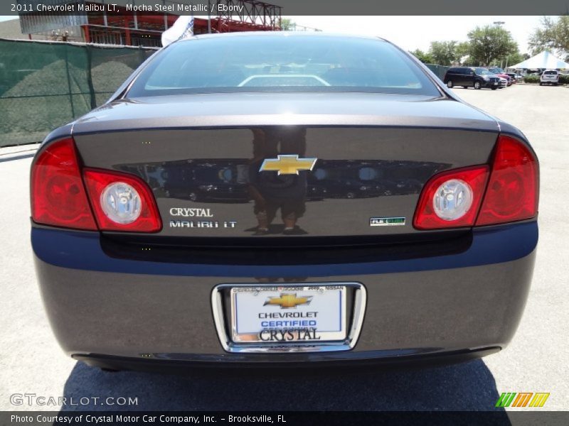 Mocha Steel Metallic / Ebony 2011 Chevrolet Malibu LT