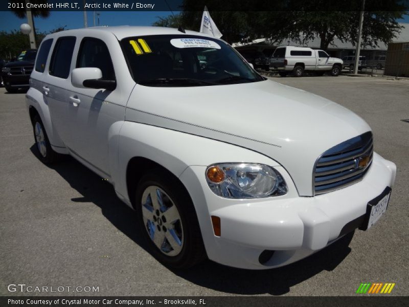 Arctic Ice White / Ebony 2011 Chevrolet HHR LT