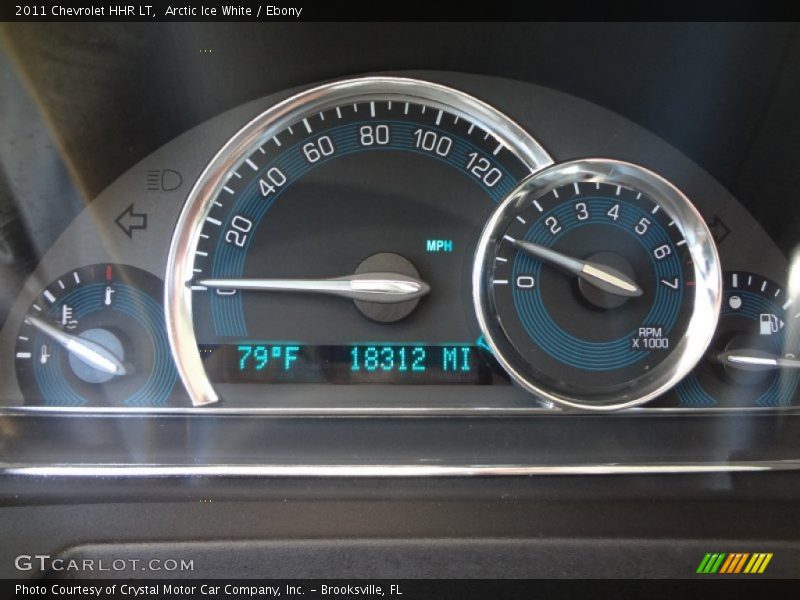 Arctic Ice White / Ebony 2011 Chevrolet HHR LT