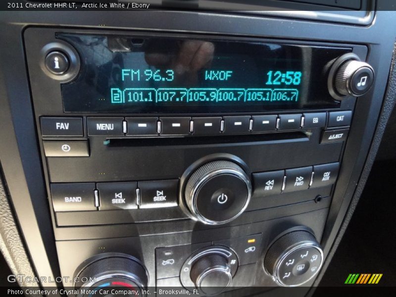 Arctic Ice White / Ebony 2011 Chevrolet HHR LT