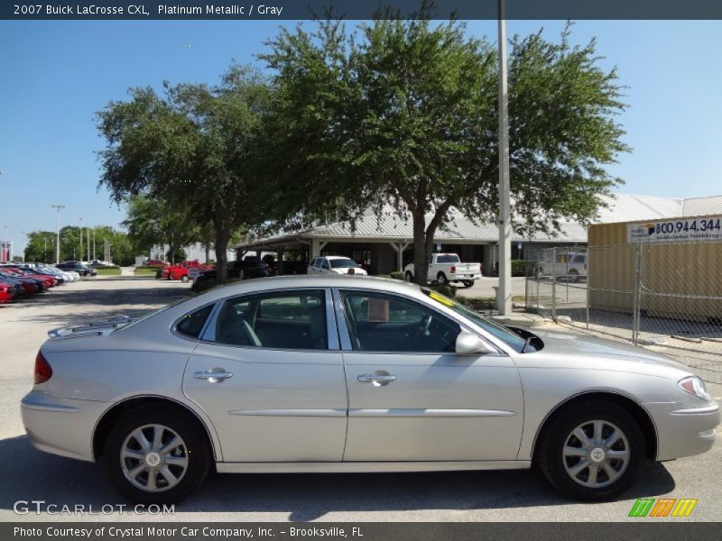 Platinum Metallic / Gray 2007 Buick LaCrosse CXL