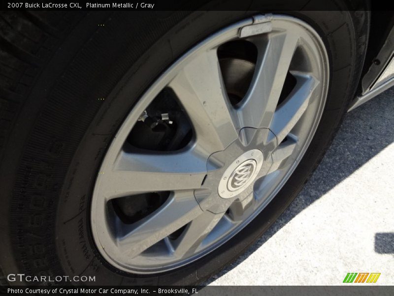 Platinum Metallic / Gray 2007 Buick LaCrosse CXL
