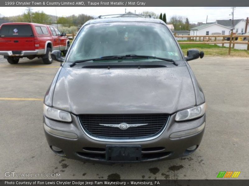 Taupe Frost Metallic / Mist Gray 1999 Chrysler Town & Country Limited AWD