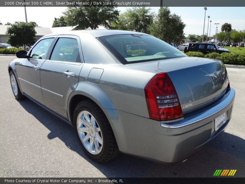 Silver Steel Metallic / Dark Slate Gray/Light Graystone 2006 Chrysler 300 C HEMI