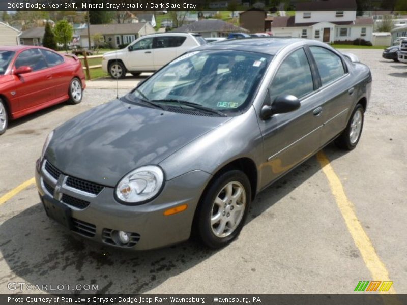 Mineral Gray Metallic / Dark Slate Gray 2005 Dodge Neon SXT