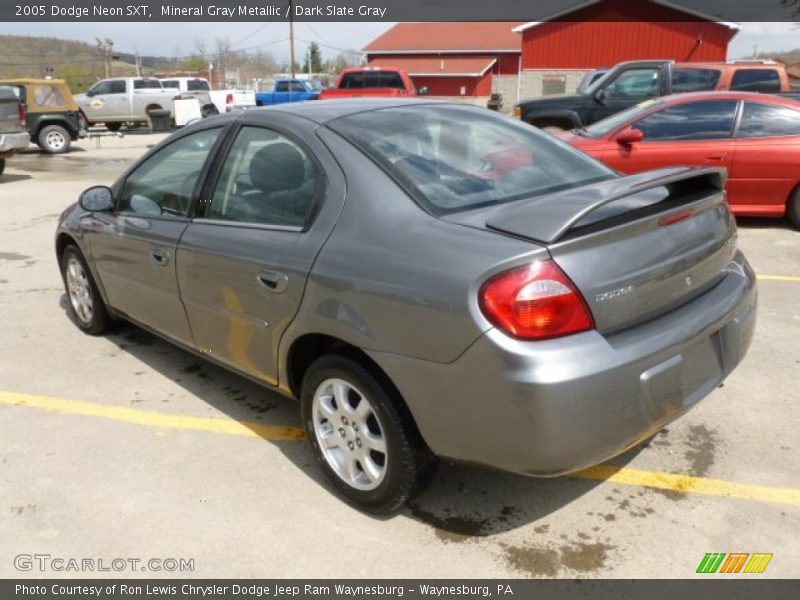 Mineral Gray Metallic / Dark Slate Gray 2005 Dodge Neon SXT
