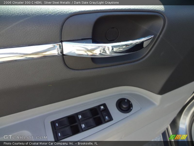 Silver Steel Metallic / Dark Slate Gray/Light Graystone 2006 Chrysler 300 C HEMI