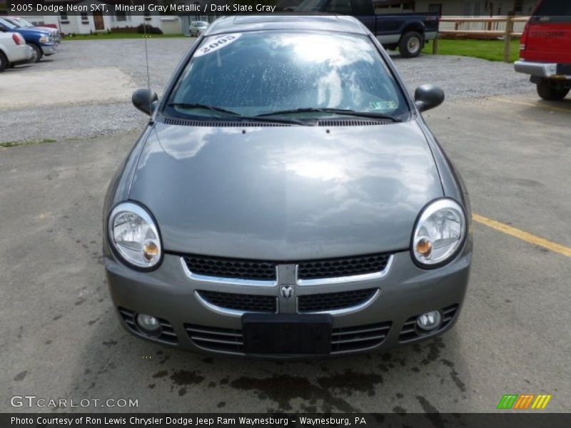 Mineral Gray Metallic / Dark Slate Gray 2005 Dodge Neon SXT