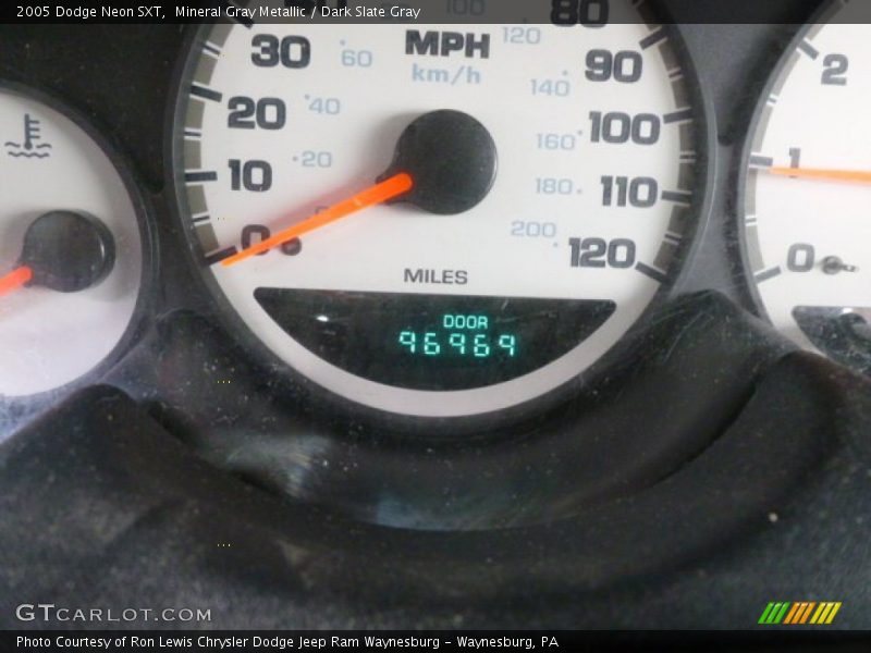 Mineral Gray Metallic / Dark Slate Gray 2005 Dodge Neon SXT