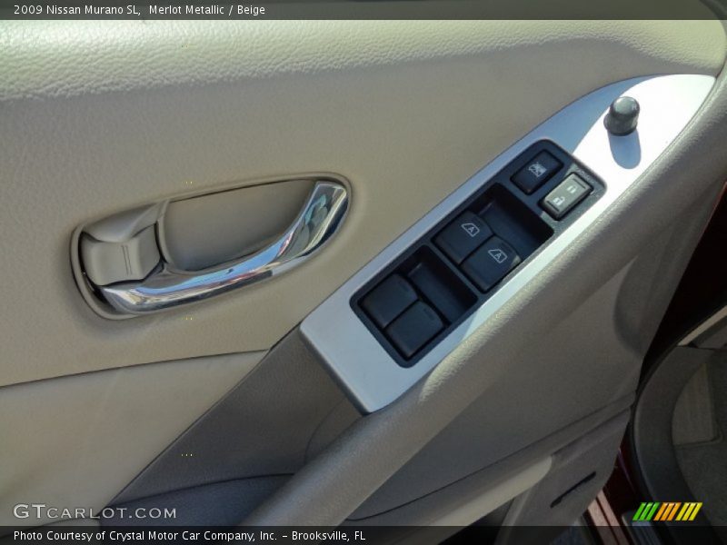 Merlot Metallic / Beige 2009 Nissan Murano SL