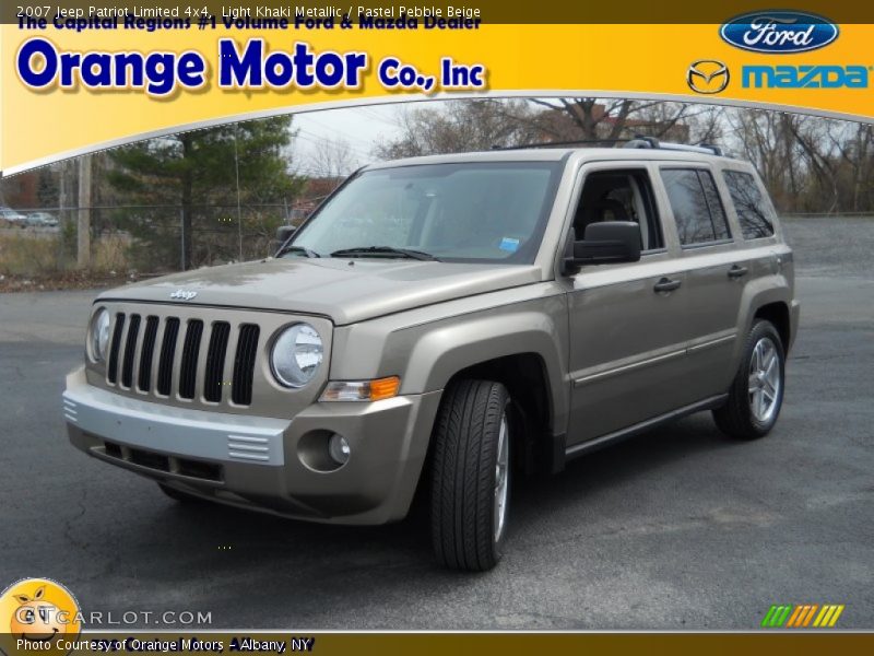 Light Khaki Metallic / Pastel Pebble Beige 2007 Jeep Patriot Limited 4x4