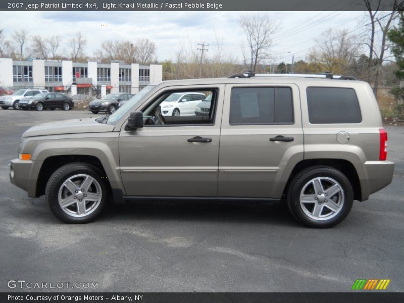 Light Khaki Metallic / Pastel Pebble Beige 2007 Jeep Patriot Limited 4x4